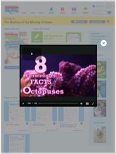 Scholastic News video sample.